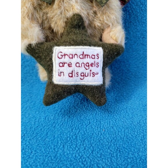 Retired Boyds Bears Holiday Christmas Ornament Grandmas Are Angels In Disguise - Picture 3 of 13